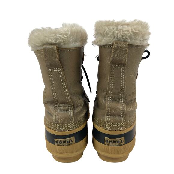 Sorel Manitou Winter Boots Insulated Waterproof Women Size 10 - Picture 3 of 15